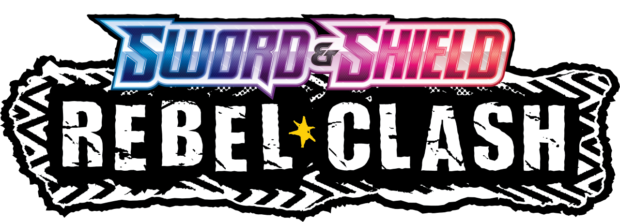 Pokemon TCG Sword and Shield Rebel Clash logo
