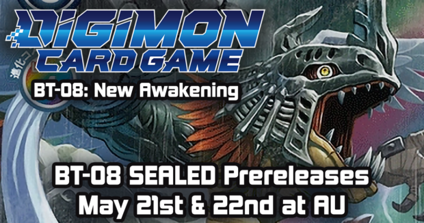 Digimon Card Game BT-08: New Awakening SEALED Prereleases