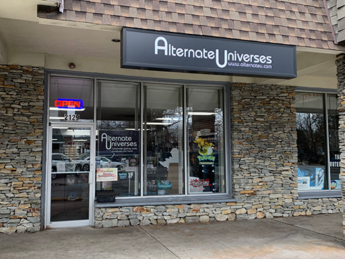 Alternate Universes Holmes storefront