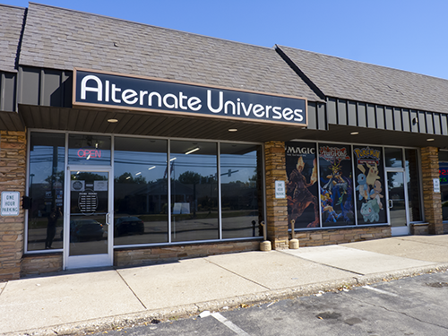 Alternate Universes Blue Bell storefront