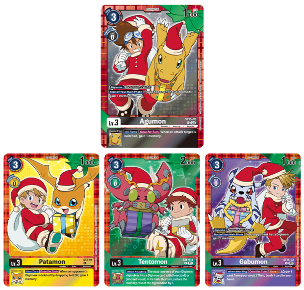 Digimon Card Game Winter Holiday Event 