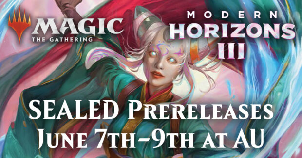 MTG Modern Horizons 3 SEALED Prereleases June 7th-14th at Alternate Universes