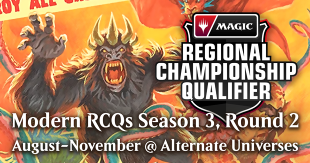 MTG Modern RCQs Season 3, Round 2 at Alternate Universes