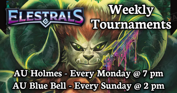 Elestrals TCG Weekly Tournaments at Alternate Universes