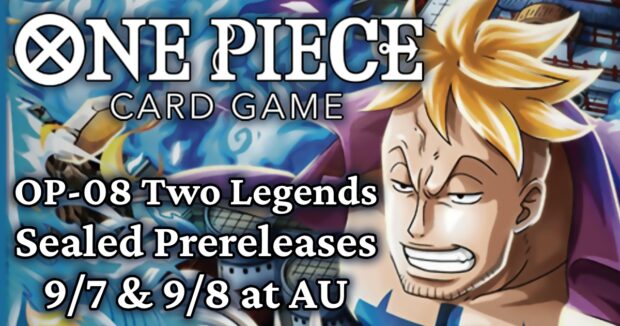 One Piece OP-08 Two Legends Sealed Prereleases at AU