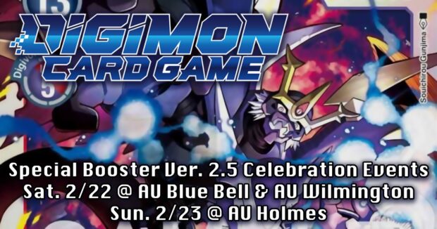 Digimon Special Booster Ver. 2.5 Celebration Events at Alternate Universes