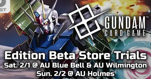 Gundam Card Game Edition Beta Store Trials at Alternate Universes