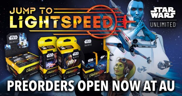 Star Wars: Unlimited Jump to Lightspeed PREORDERS at Alternate Universes