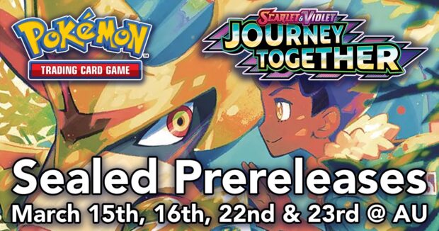 Pokemon TCG Journey Together Prereleases at Alternate Universes