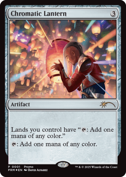 MTG Chromatic Lantern Pride 2025 promo